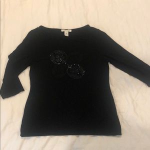 White House Black Market Black Top